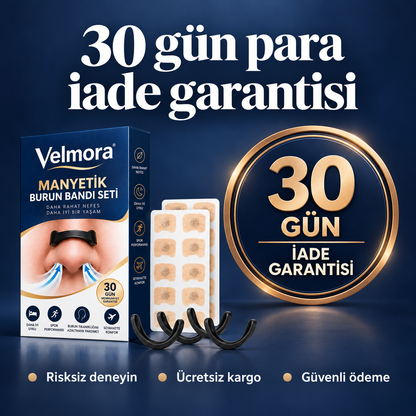 Velmora™ Manyetik Burun Bandı