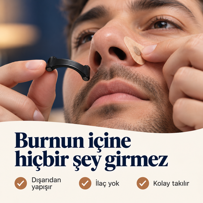 Velmora™ Manyetik Burun Bandı