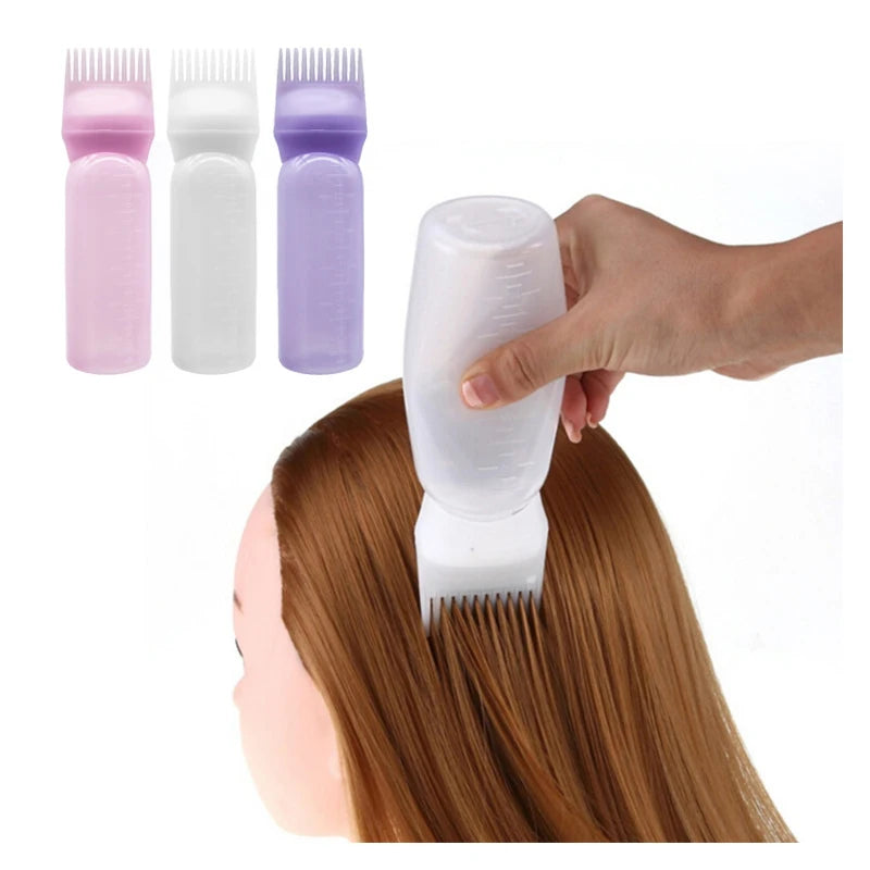 Hair Oil Applicator Bottle for Precise Scalp Care
